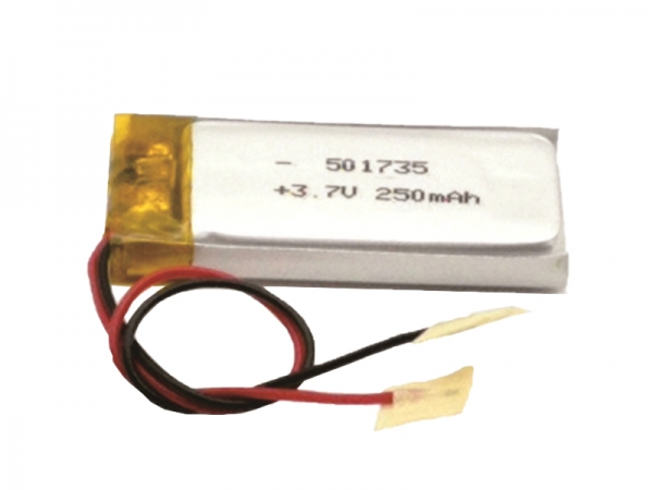 3.7V polymer lithium battery | 501735 250mAh 3.7V