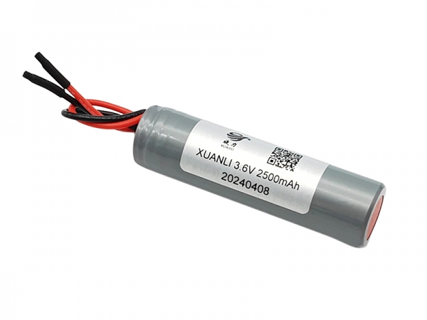 3.7V 2500mAh 18650 low temperature cylindrical lithium battery