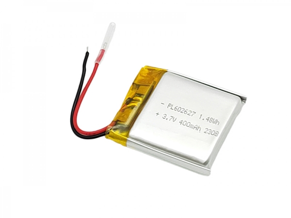 3.7V Lithium polymer battery |602627 400mAh 3.7V