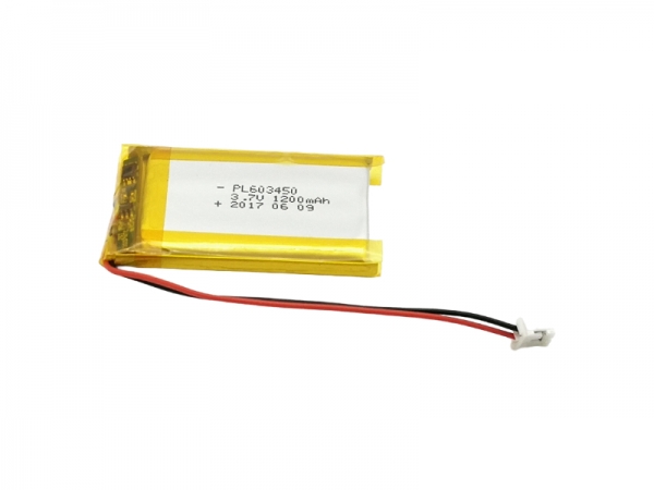 3.7V  polymer lithium battery | 603450 1200mAh 3.7V